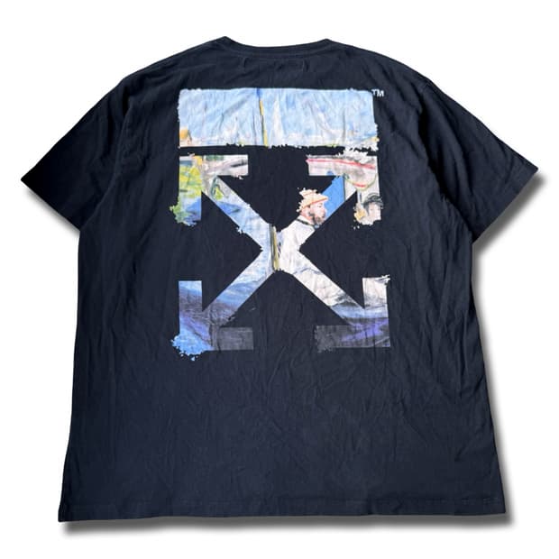 오프화이트 19SS 애로우 반팔