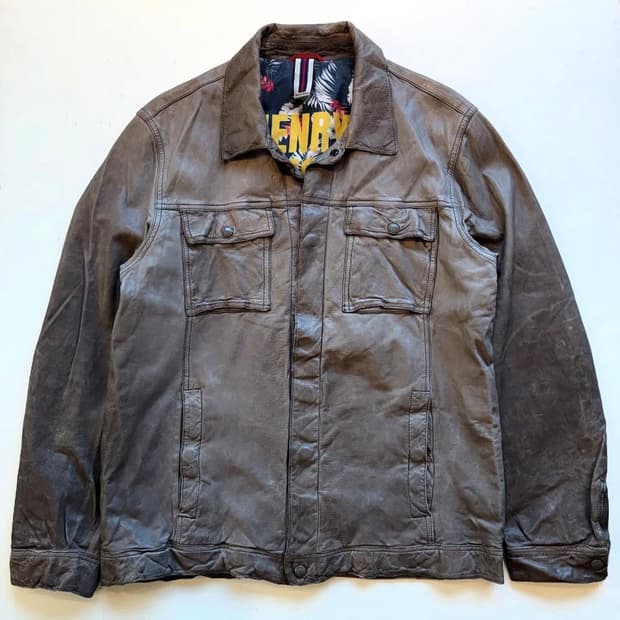 헨리코튼 아카이벌 레더 자켓