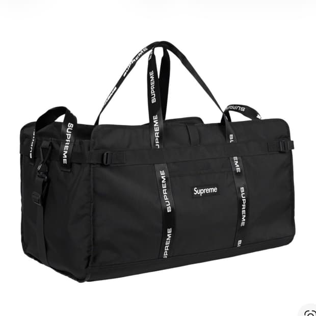 [OS] 슈프림 라지 하울 토트백 블랙 새상품