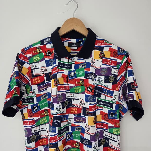 먼싱웨어 유니크패턴 골프웨어(일본판,100사이즈)