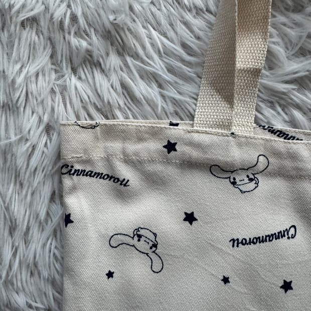 CINNAMOROOL 일본빈티지 에코백 시나모롤 빈티지 가방 에코백