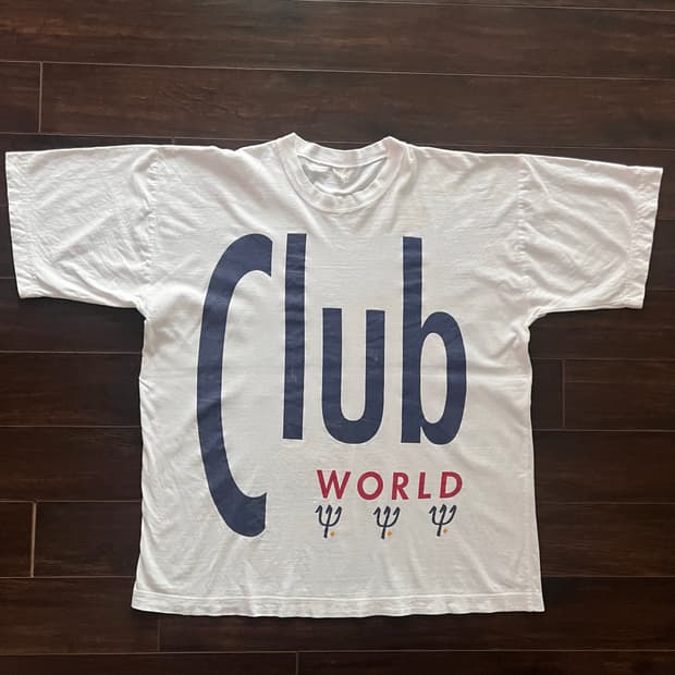 [XL추정] 미국 빈티지 Club Med 빅로고 티셔츠
