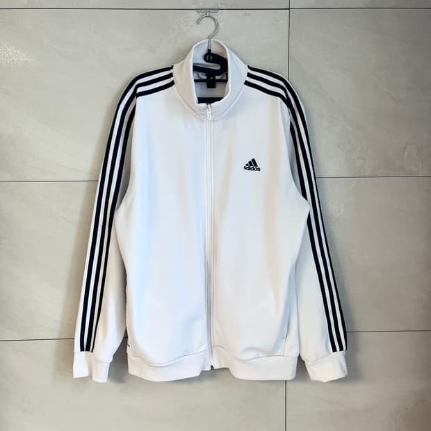 [3XL] 아디다스 흰,검 대장 화이트 져지