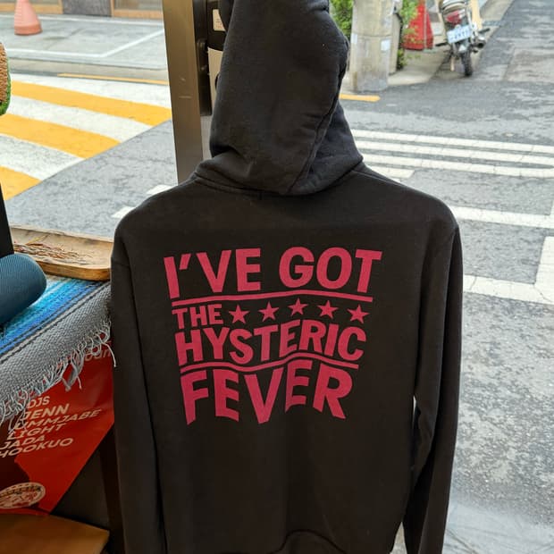 HYSTERIC GLAMOUR Graphic Zip Hoodie