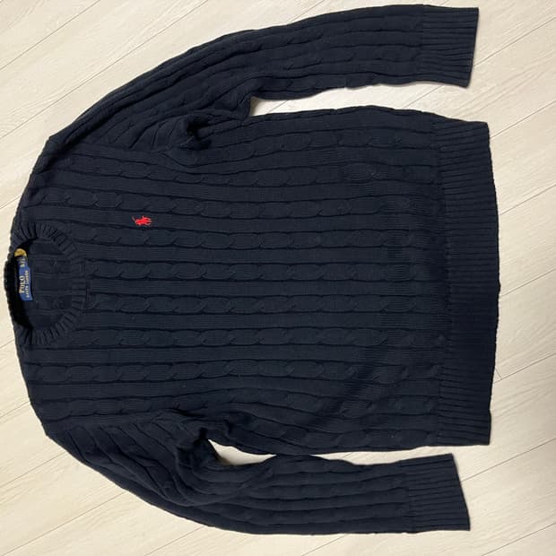 폴로 니트 블랙 XL