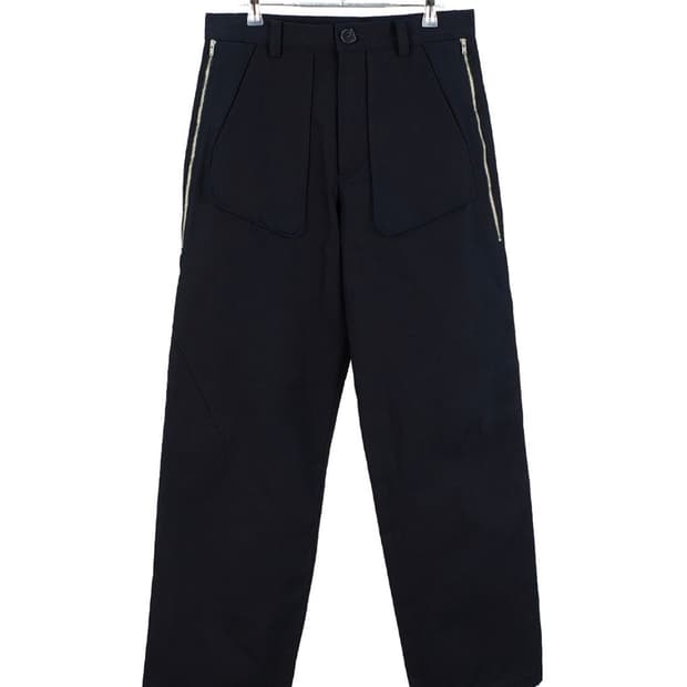 Aieul fipp trousers navy 50 사이즈