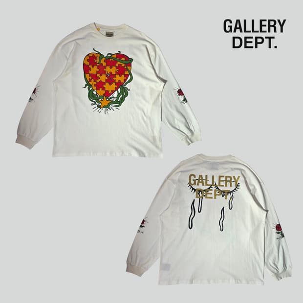 [2XL]갤러리디파트먼트 Puzzle Heart 롱슬리브