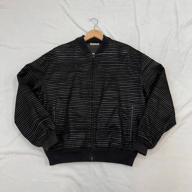 ( 100-105)지안프랑코페레 펠레가죽 봄버 자켓