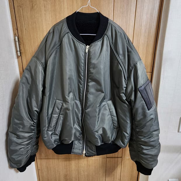 (50) juun.j 준지 23FW 리버시블 MA-1 자켓