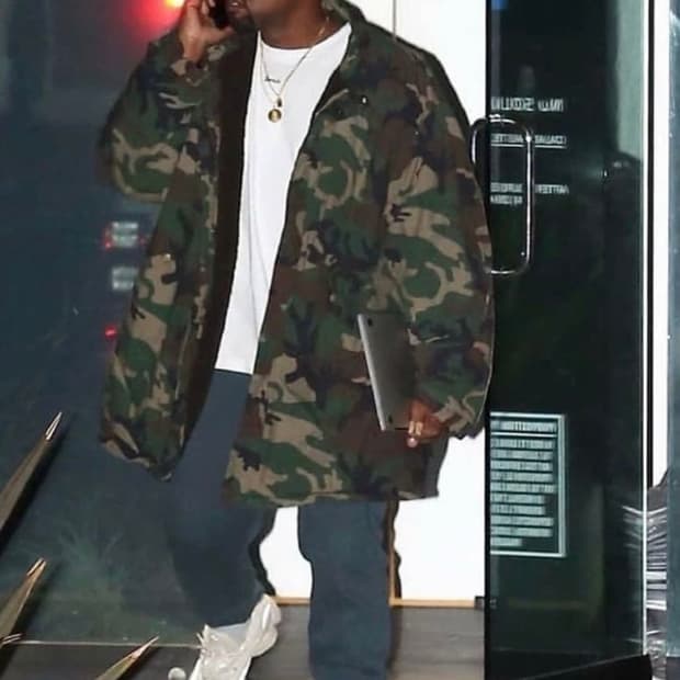 [S] Yeezy season5 카모 파카