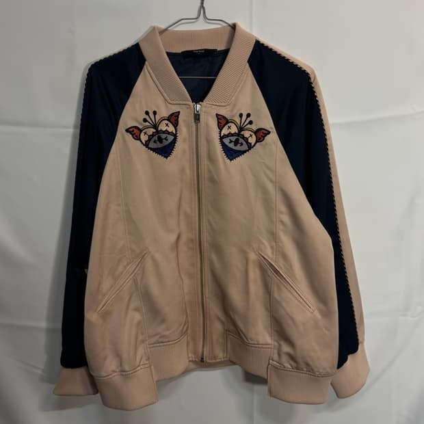 세컨즈플로어 자수 스카잔