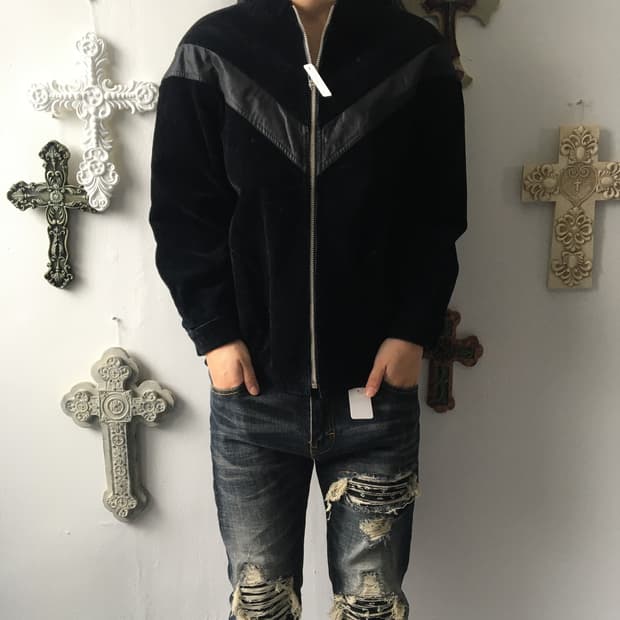 Reversible line detail jacket