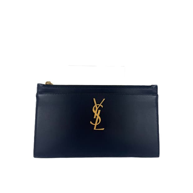 생로랑 YSL 금장 미니 파우치