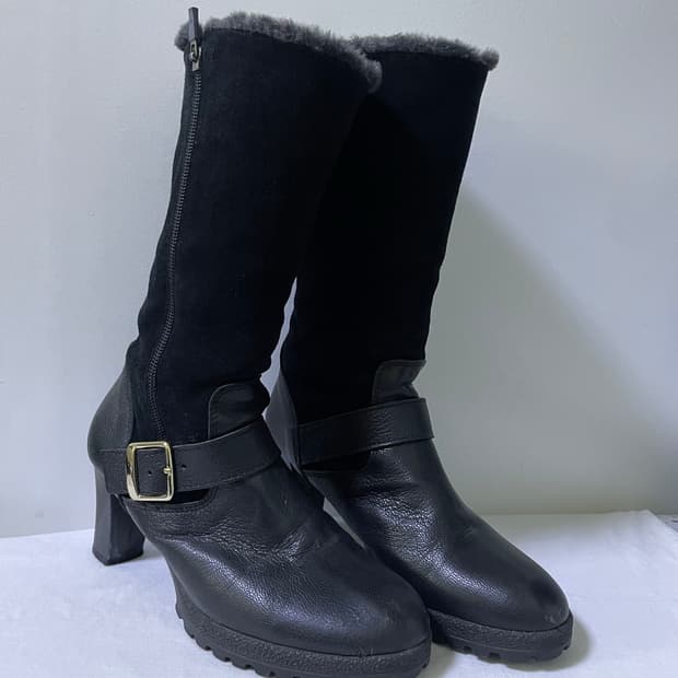 고세 빈티지 버클 부츠 230
