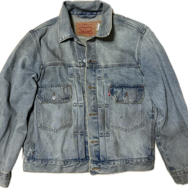 리바이스 데님 티어스 타입 2 자켓