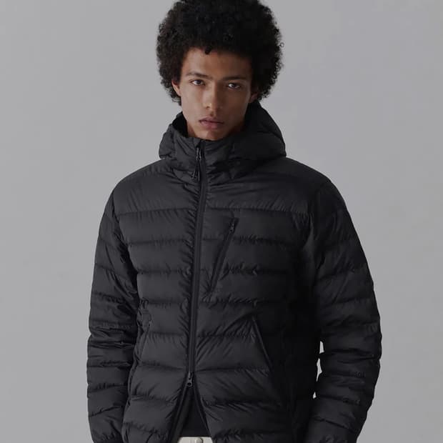 시티 레저 후디드 라이트 다운 재킷 [블랙] L사이즈
