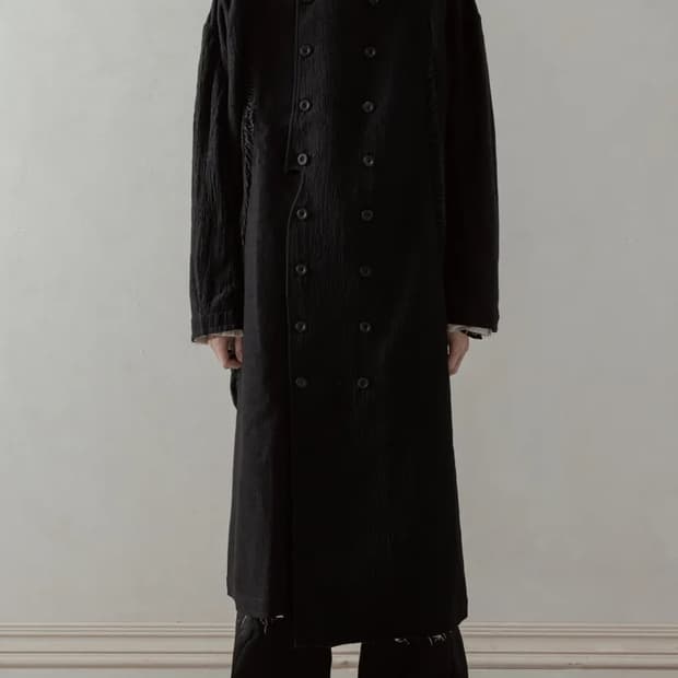 Professor E 24FW Redingote black