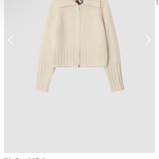 Sodinky Bread 쏘딩키브레드 니트 집업 가디건 (새상품)