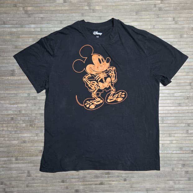 Disney 디즈니 미키마우스 할로윈 그래픽 반팔 티셔츠