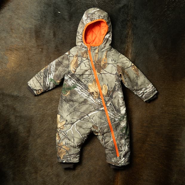 [6M] 베이비 칼하트 리얼트리 카모 점프수트 / 우주복 