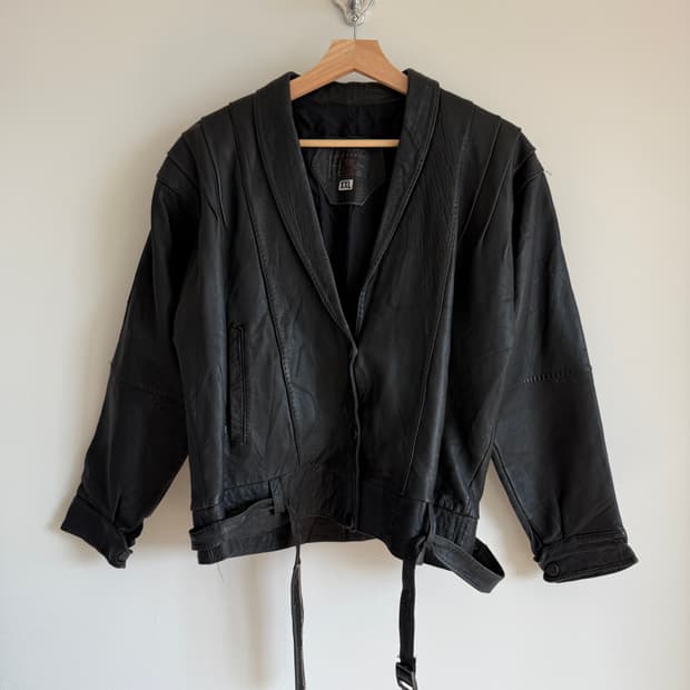 Pre owned 빈티지 레더자켓