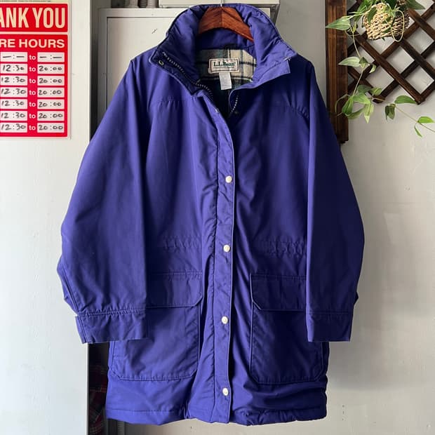 [M]80's 엘엘빈 USA 퍼플 마운틴 파카
