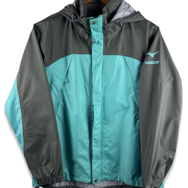 Mizuno BERG THCH 그레이민트 아웃도어 바람막이4356