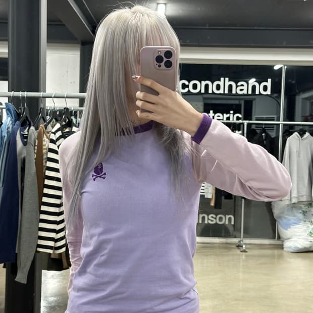 에이프 래글런 롱슬리브 티셔츠