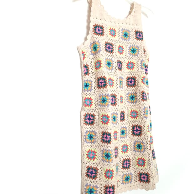 [택O새상품] 자라 크로셰 니트 원피스