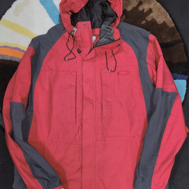 Vintage 00s Oakley Software Wind Breaker