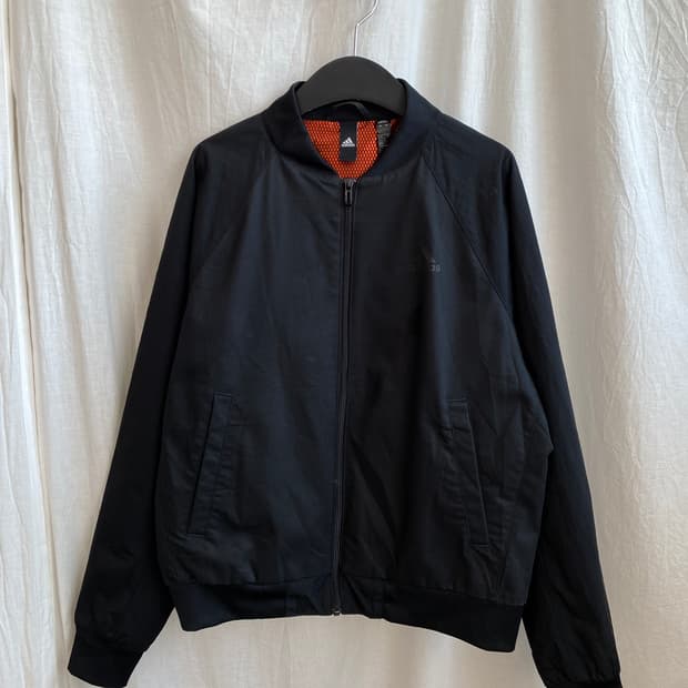 ADIDAS 블랙 집업자켓(MEN M)