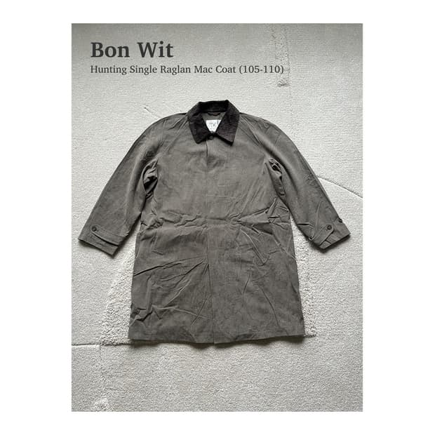 Bon Wit 헌팅 싱글 래글런 맥코트 (105)