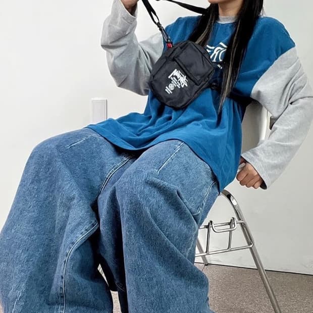 스투시 미니크로스백 잡지부록 정품