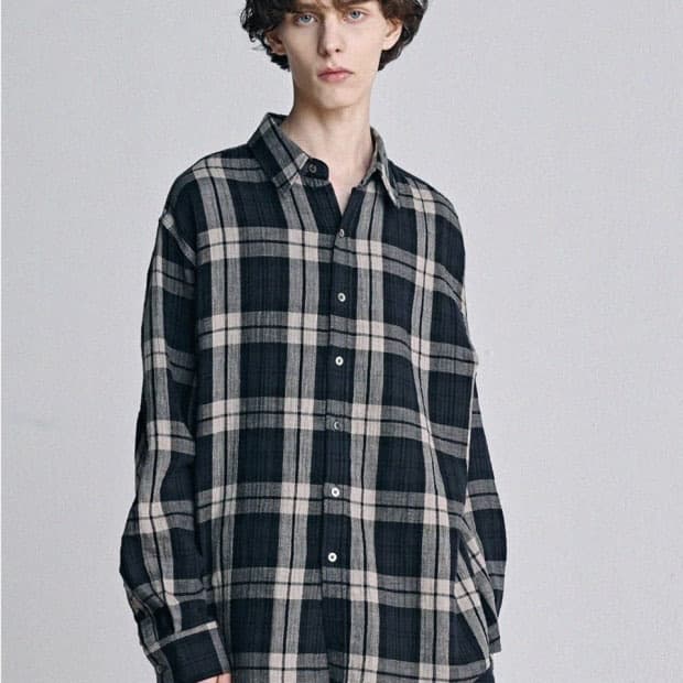 [1] 노운 체크셔츠