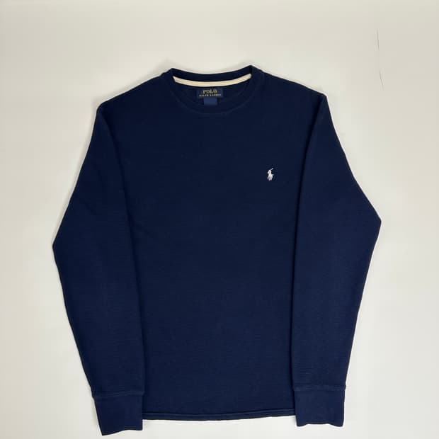 폴로 랄프로렌 롱슬리브 니트 네이비
