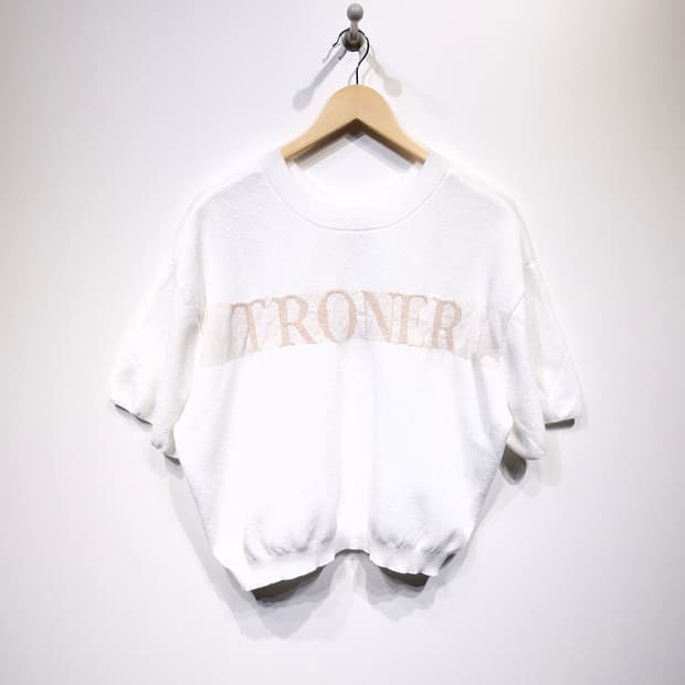 시스템 SYSTEM 23S/S 반팔 니트