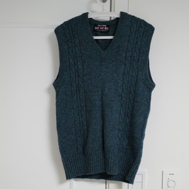 Fiona macphail 울 니트조끼