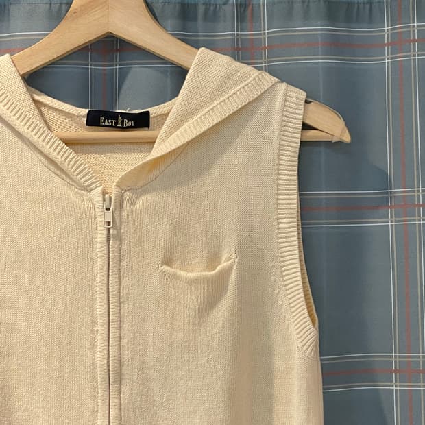 이스트보이 후드니트집업