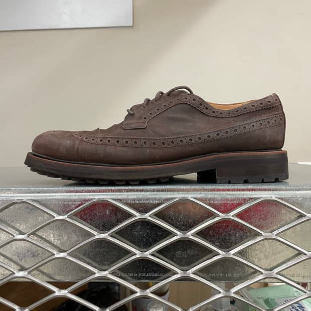 폴로 스웨이드 윙팁 더비 8.5 (gr-4389)