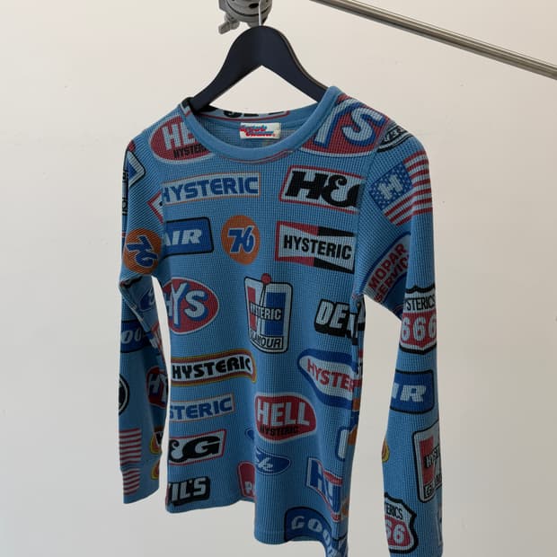 Hysteric Glamour 그래픽 롱슬리브 