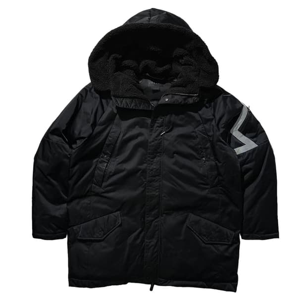 조던 블랙 패딩 점퍼