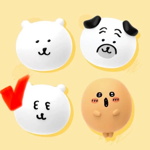 농담곰 말랑이 스퀴시