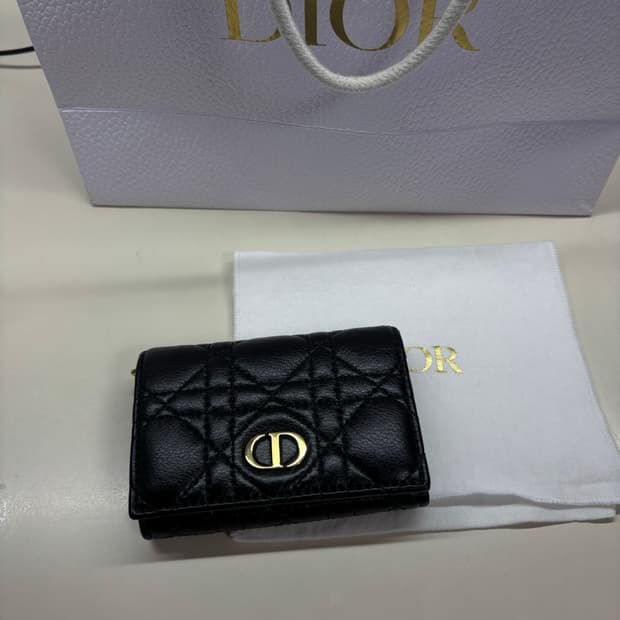 Dior 디올 카로 글리신 지갑
