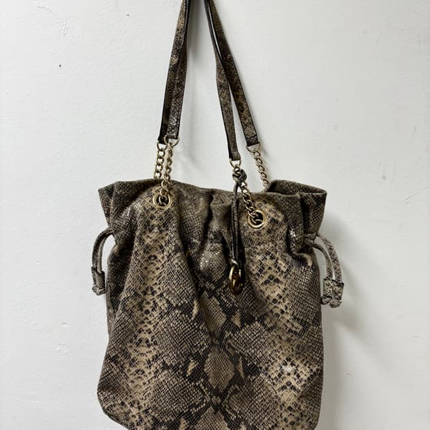 “Michael Kors” 00’s Mood Python Bag