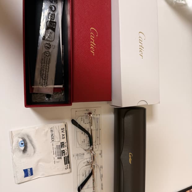까르띠에 ct0479o 002 실버 무테안경