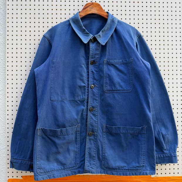 1950s OLD MODEL ROUND COLLAR 50s프렌치워크자켓