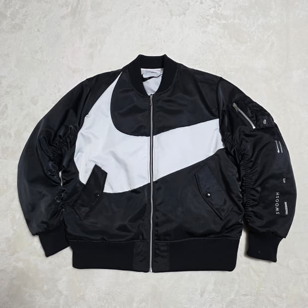 (XL)나이키 MA-1 봄버 리버서블 항공 점퍼