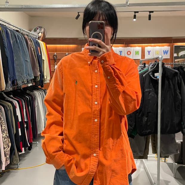 폴로 랄프로렌 코듀로이 셔츠  