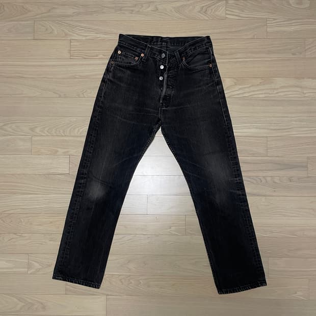 빈티지 리바이스 501 블랙 팝니다