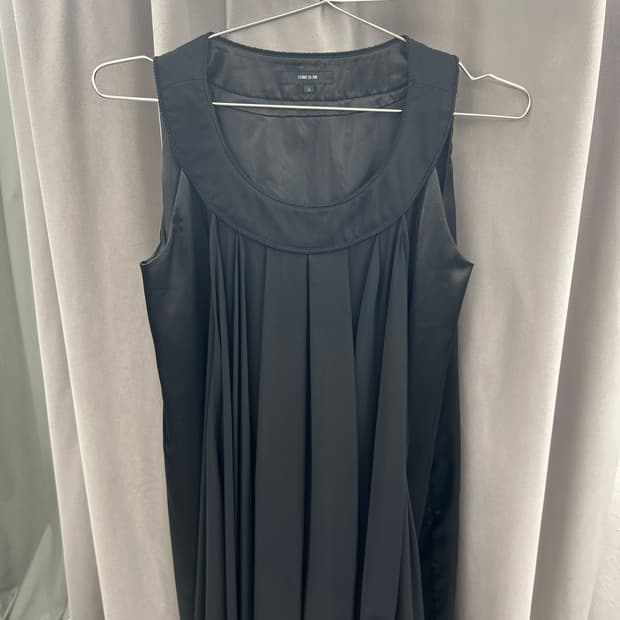 꼼사이즘 실크드레스